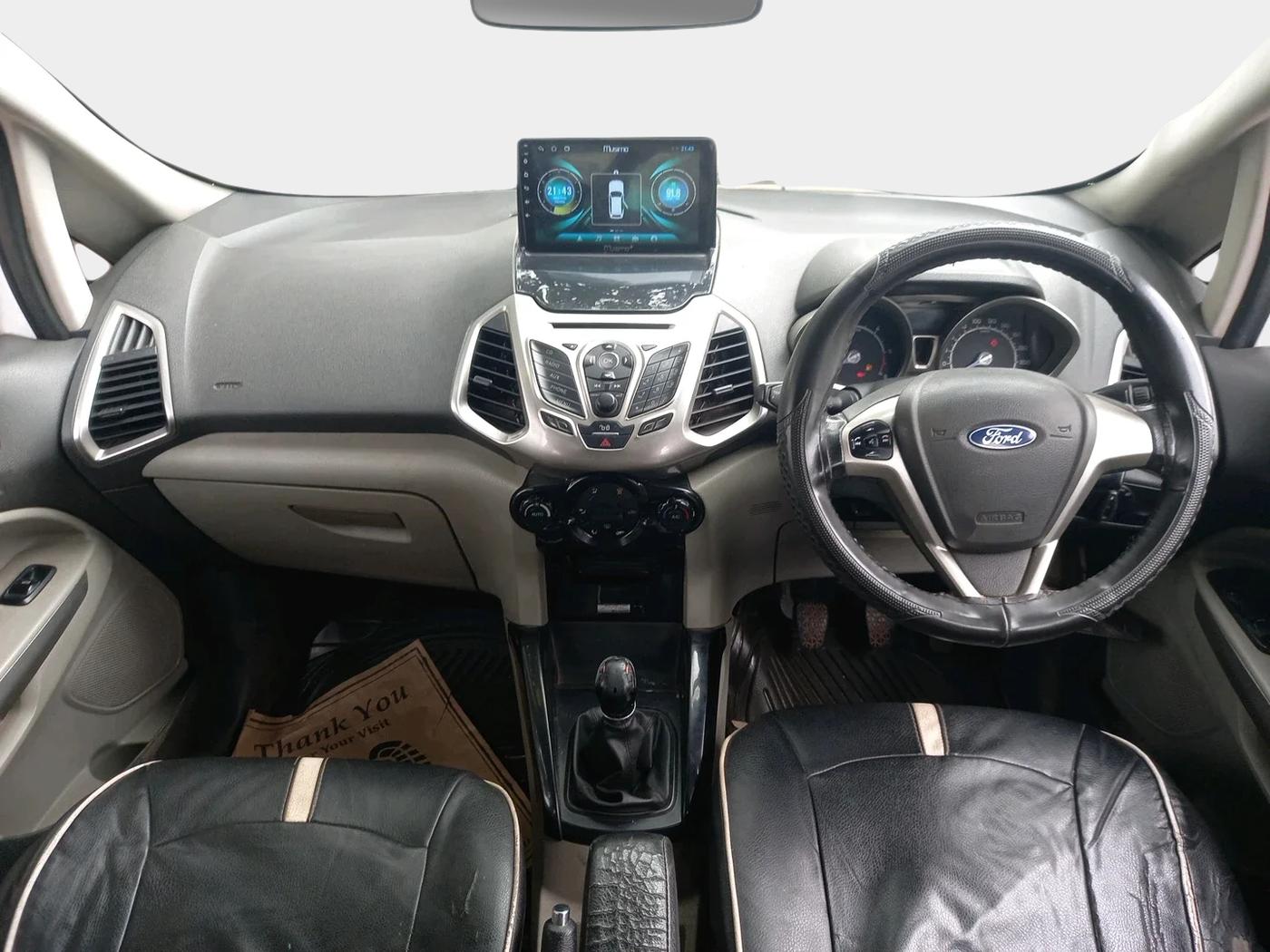 2013 Ford Ecosport TITANIUM 1.5L DIESEL, Diesel, Manual, 1,17,843 km, interior