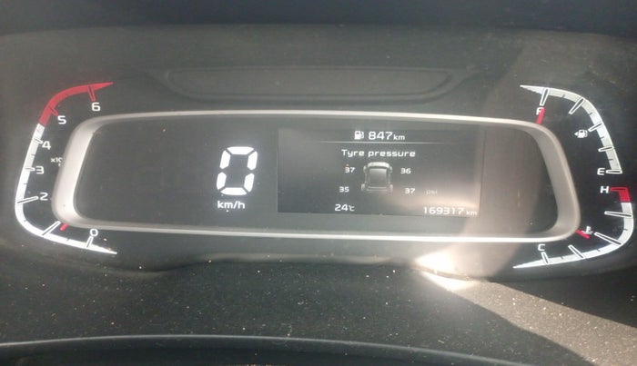 2020 KIA SONET GTX PLUS 1.5, Diesel, Manual, 1,69,317 km, interior