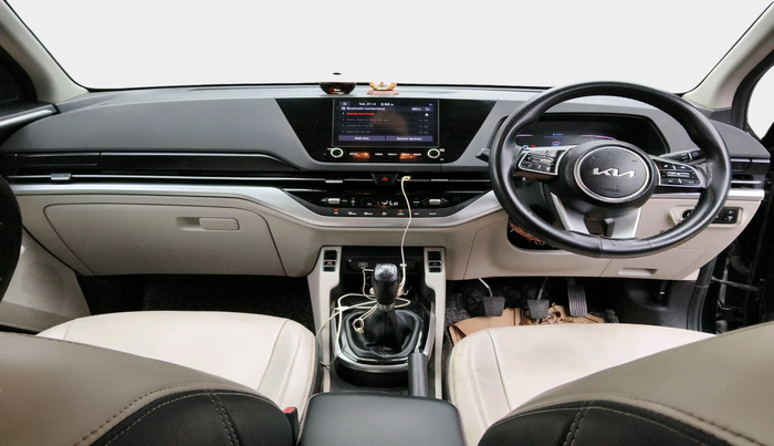 2022 KIA CARENS PRESTIGE PLUS 1.5 DIESEL 7 STR, Diesel, Manual, 1,23,521 km, interior