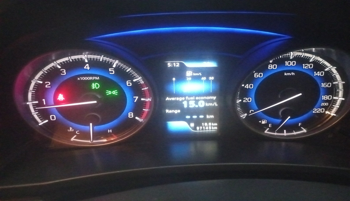 2016 Maruti Baleno ZETA PETROL 1.2, Petrol, Manual, 97,145 km, interior