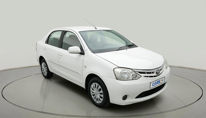 2011 Toyota Etios G, Petrol, Manual, 90,001 km, exterior