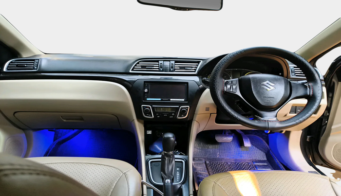 2018 Maruti Ciaz ZETA 1.4  AT PETROL, Petrol, Automatic, 1,29,176 km, interior