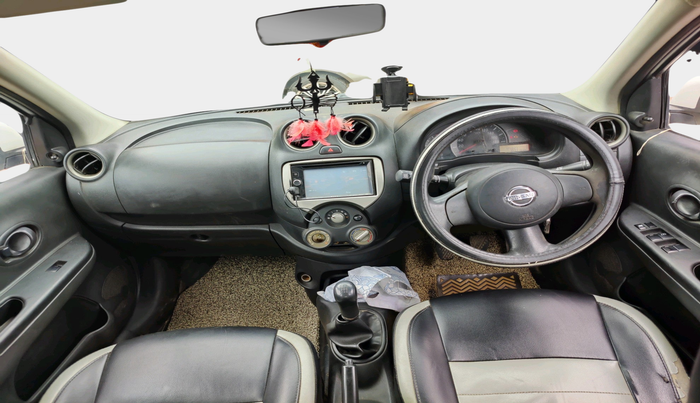 2012 Nissan Micra XL PETROL, Petrol, Manual, 1,25,824 km, interior