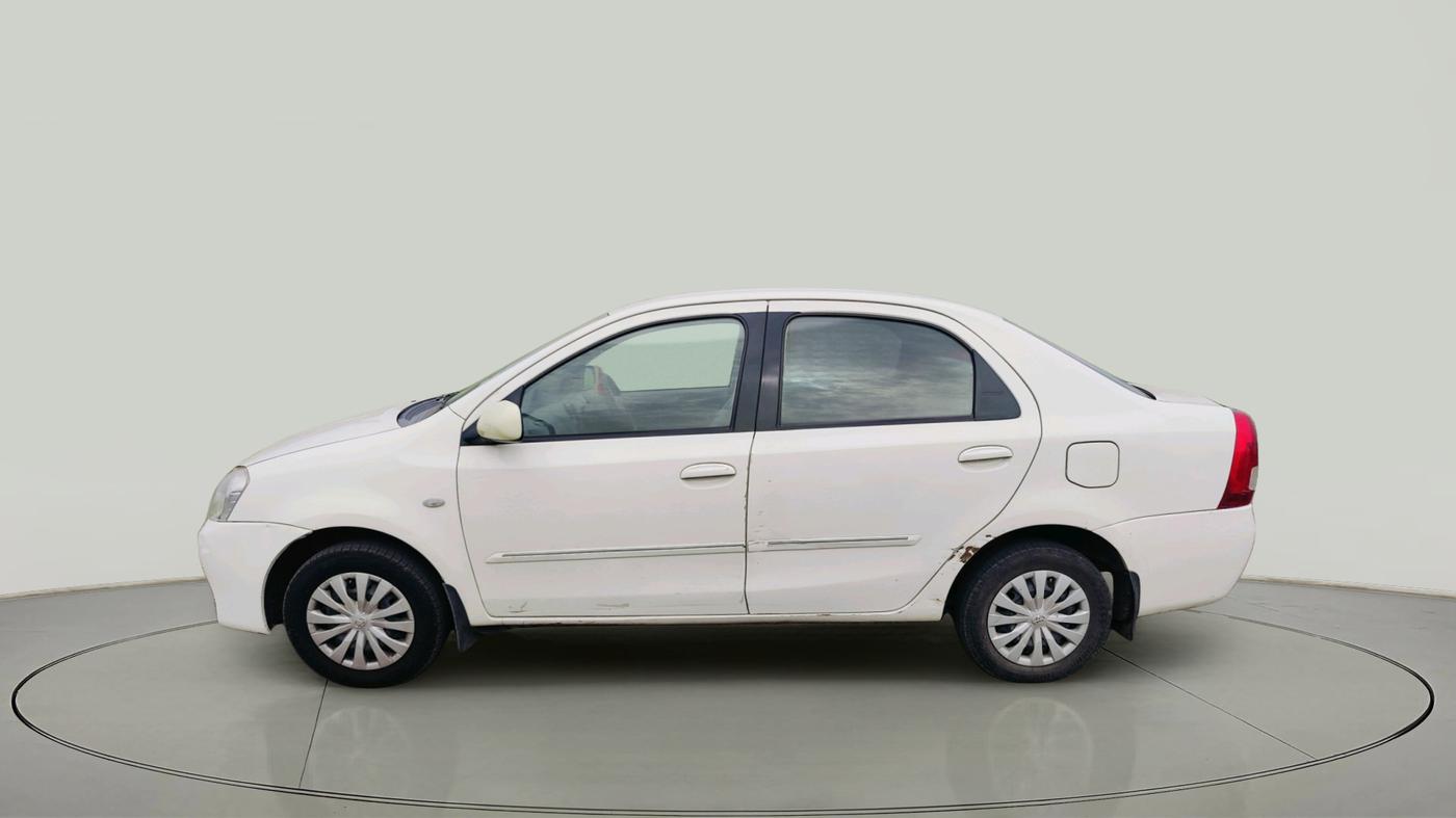 2011 Toyota Etios G, Petrol, Manual, 79,248 km, exterior