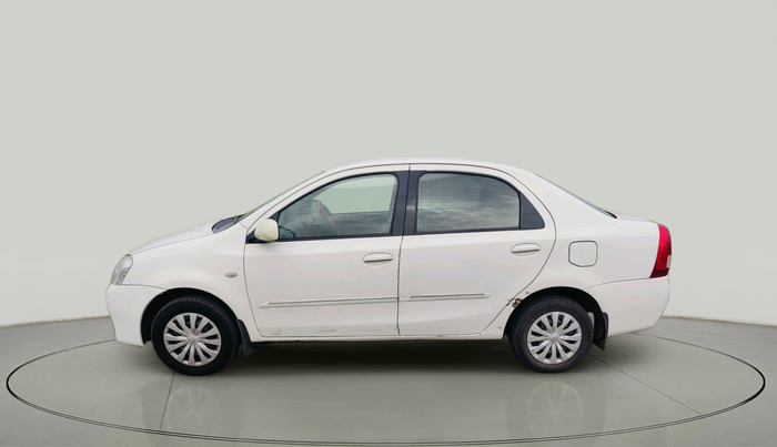 2011 Toyota Etios G, Petrol, Manual, 79,248 km, exterior