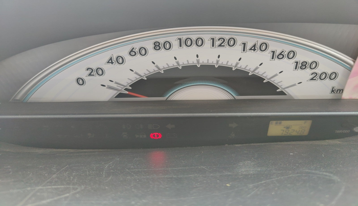 2011 Toyota Etios G, Petrol, Manual, 79,248 km, interior