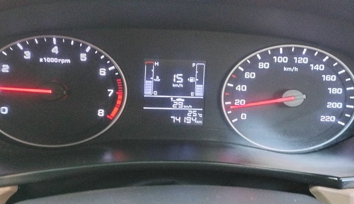 2018 Hyundai Elite i20 ASTA 1.2, Petrol, Manual, 74,193 km, interior