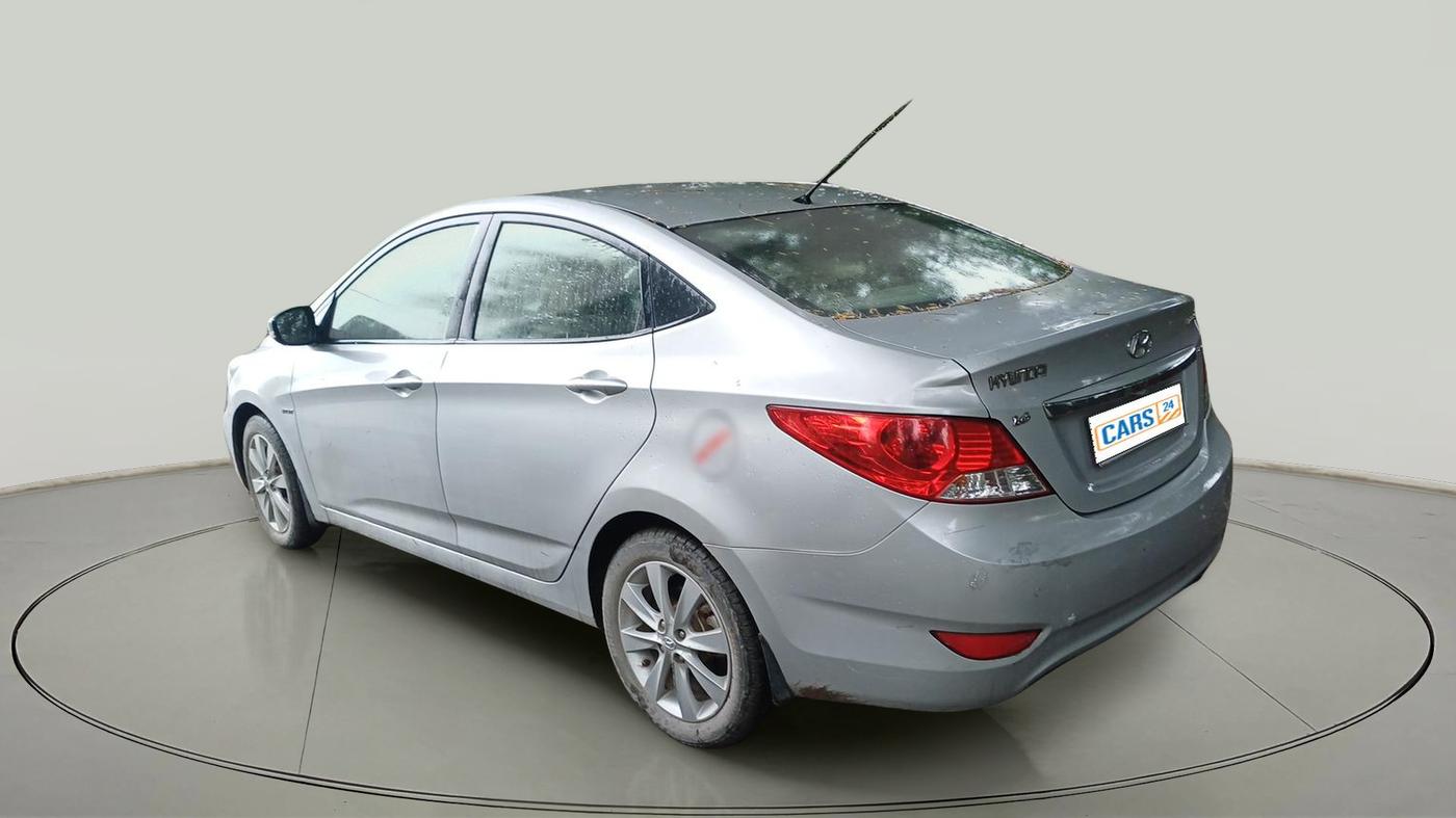2012 Hyundai Verna FLUIDIC 1.6 VTVT SX, Petrol, Manual, 66,755 km, exterior