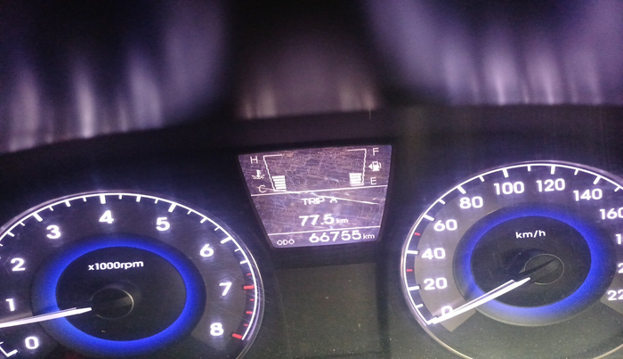 2012 Hyundai Verna FLUIDIC 1.6 VTVT SX, Petrol, Manual, 66,755 km, interior
