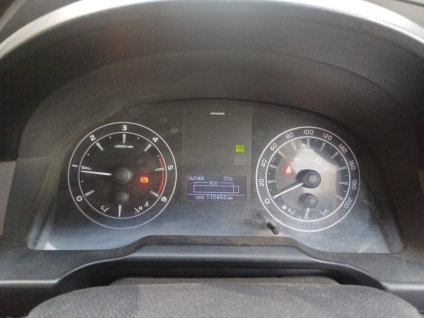2017 Toyota Innova Crysta 2.4 GX 7 STR, Diesel, Manual, 1,10,466 km, interior