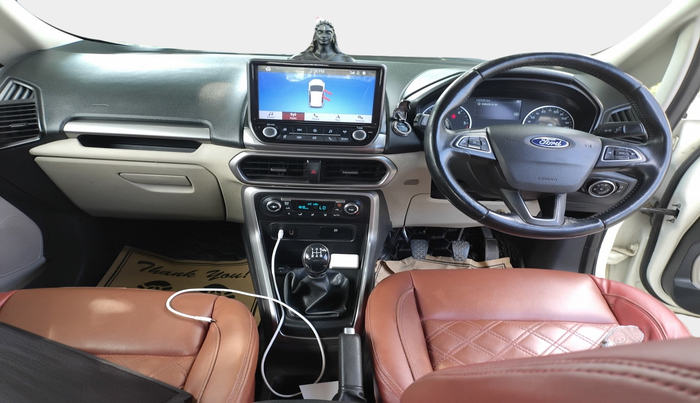 2021 Ford Ecosport TITANIUM 1.5L DIESEL, Diesel, Manual, 1,22,504 km, interior