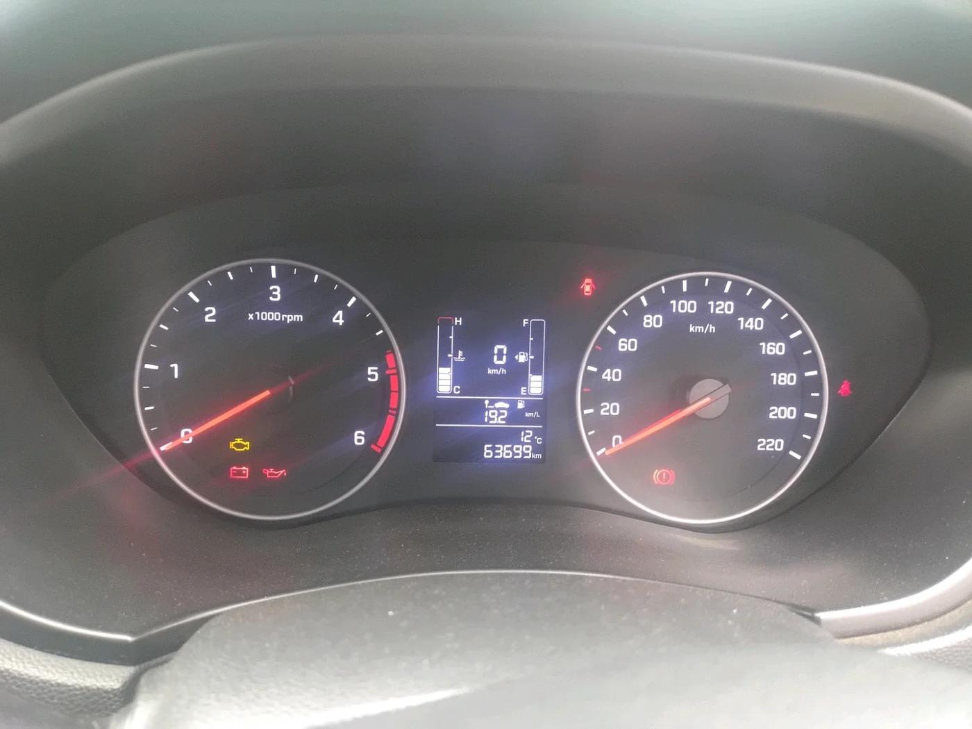 2019 Hyundai Elite i20 SPORTZ PLUS DUAL TONE 1.4 CRDI, Diesel, Manual, 63,699 km, interior