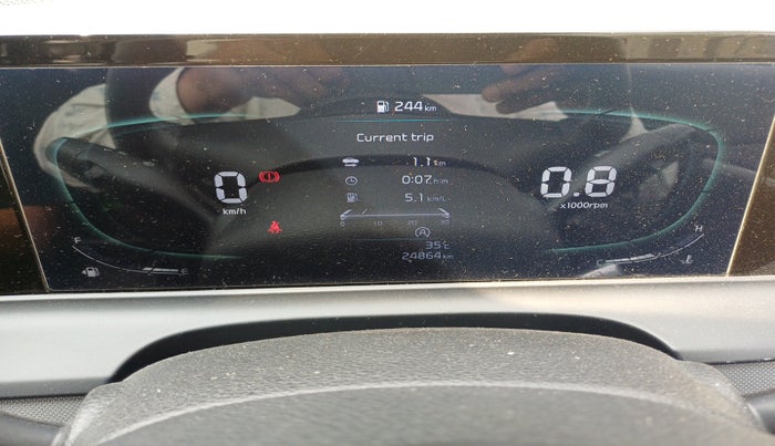 2024 KIA SELTOS  HTK 1.5 PETROL MT, Petrol, Manual, 26,000 km, interior