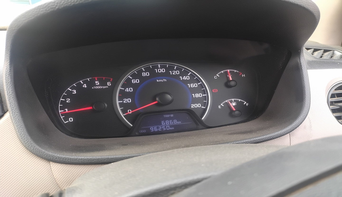 2017 Hyundai Grand i10 MAGNA U2 1.2 CRDI, Diesel, Manual, 96,250 km, interior