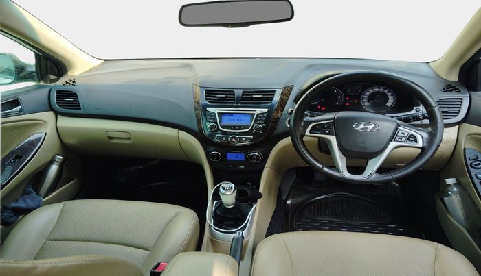 2014 Hyundai Verna FLUIDIC 1.6 CRDI SX, Diesel, Manual, 1,28,019 km, interior