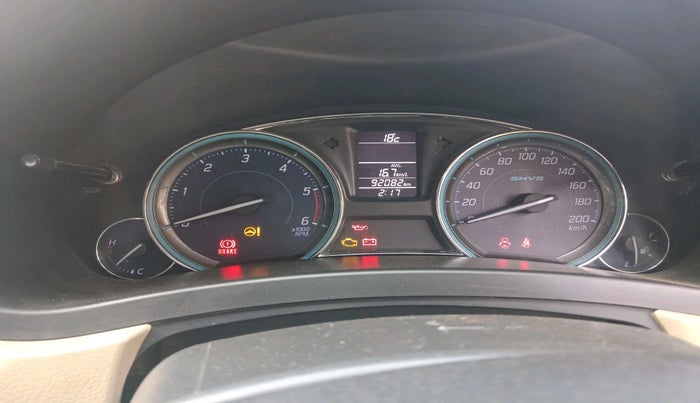 2017 Maruti Ciaz VDI+ SHVS, Diesel, Manual, 92,082 km, interior