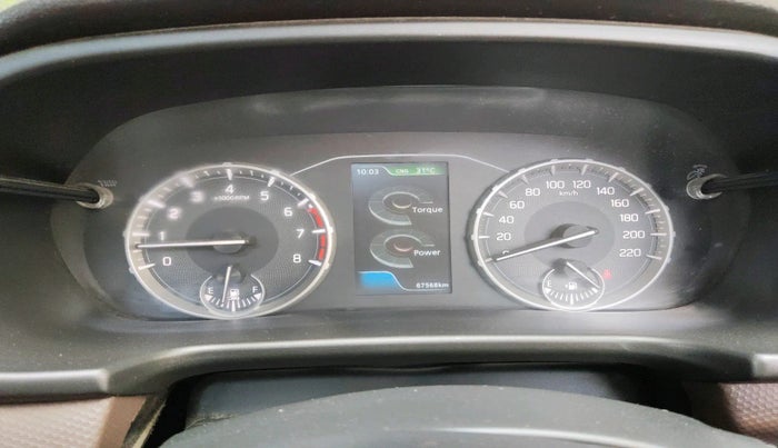 2023 Maruti BREZZA ZXI S-CNG DUAL TONE, Petrol, Manual, 67,568 km, interior