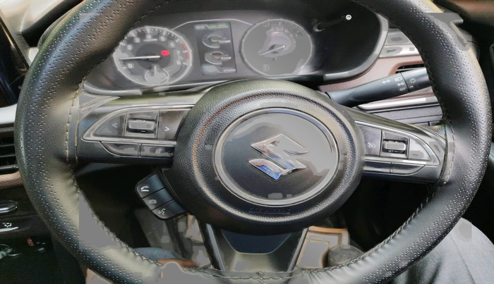 2023 Maruti BREZZA ZXI S-CNG DUAL TONE, Petrol, Manual, 67,568 km, interior