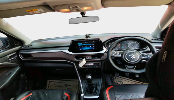 2023 Maruti BREZZA ZXI S-CNG DUAL TONE, Petrol, Manual, 67,568 km, interior
