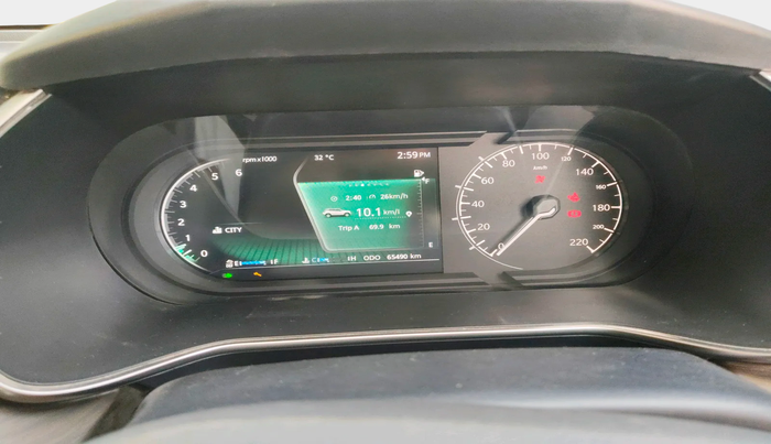 2021 Tata Harrier XZ PLUS 2.0L, Diesel, Manual, 65,490 km, interior