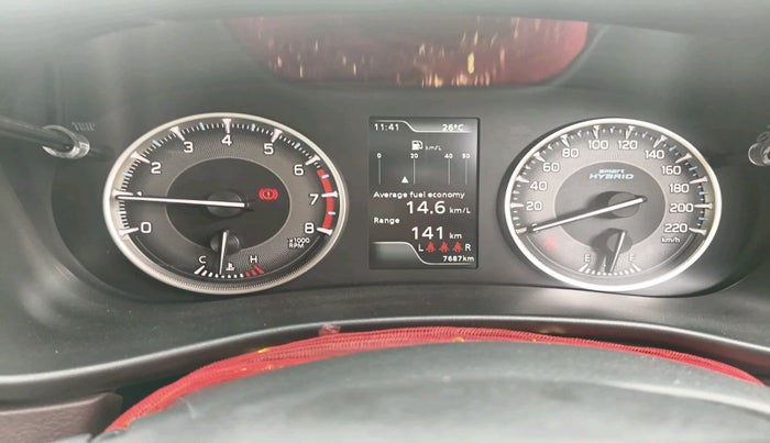 2025 Maruti FRONX ALPHA 1.0 TURBO MT, Petrol, Manual, 7,687 km, interior