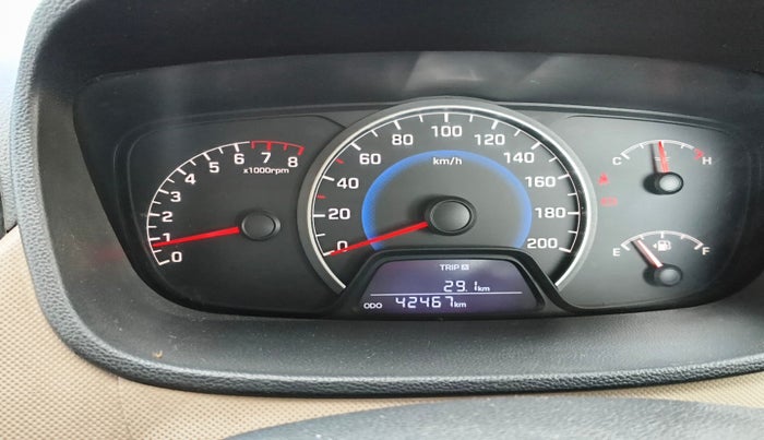 2015 Hyundai Grand i10 SPORTZ 1.2 KAPPA VTVT, Petrol, Manual, 42,467 km, interior