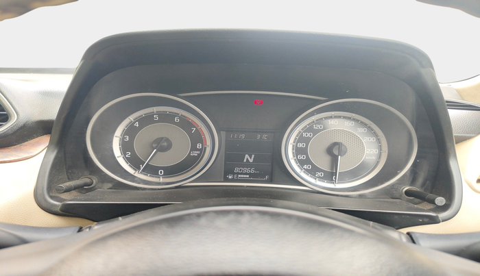 2018 Maruti Dzire VXI AMT, Petrol, Automatic, 80,966 km, interior