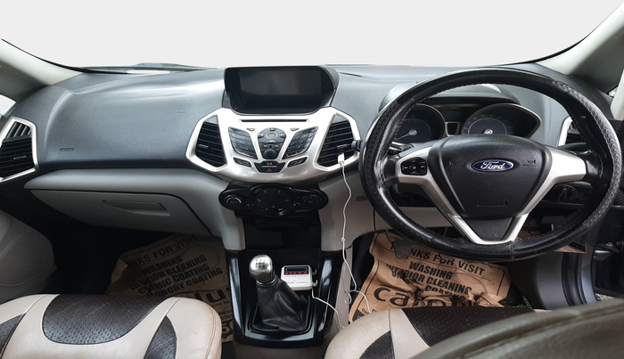 2017 Ford Ecosport TITANIUM 1.5L DIESEL, Diesel, Manual, 1,85,277 km, interior