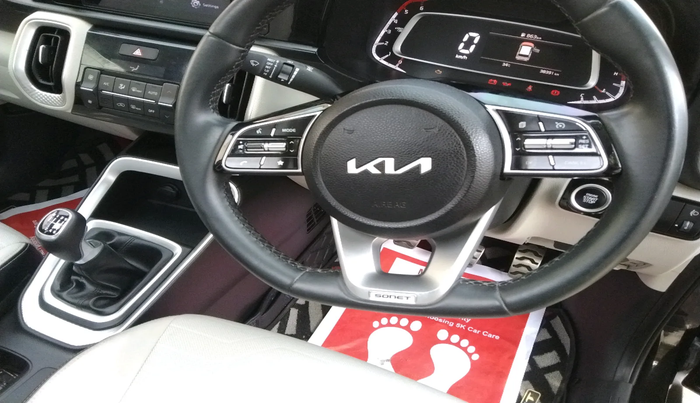 2022 KIA SONET HTX 1.5, Diesel, Manual, 38,391 km, interior