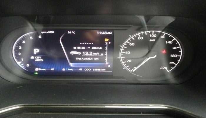 2022 Tata Harrier XZA PLUS 2.0L DARK EDITION, Diesel, Automatic, 51,646 km, interior