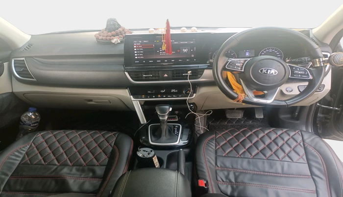 2020 KIA SELTOS HTX IVT 1.5 PETROL, Petrol, Automatic, 45,497 km, interior