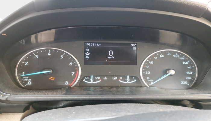 2020 Ford Ecosport TITANIUM + 1.5L PETROL, Petrol, Manual, 1,02,531 km, interior