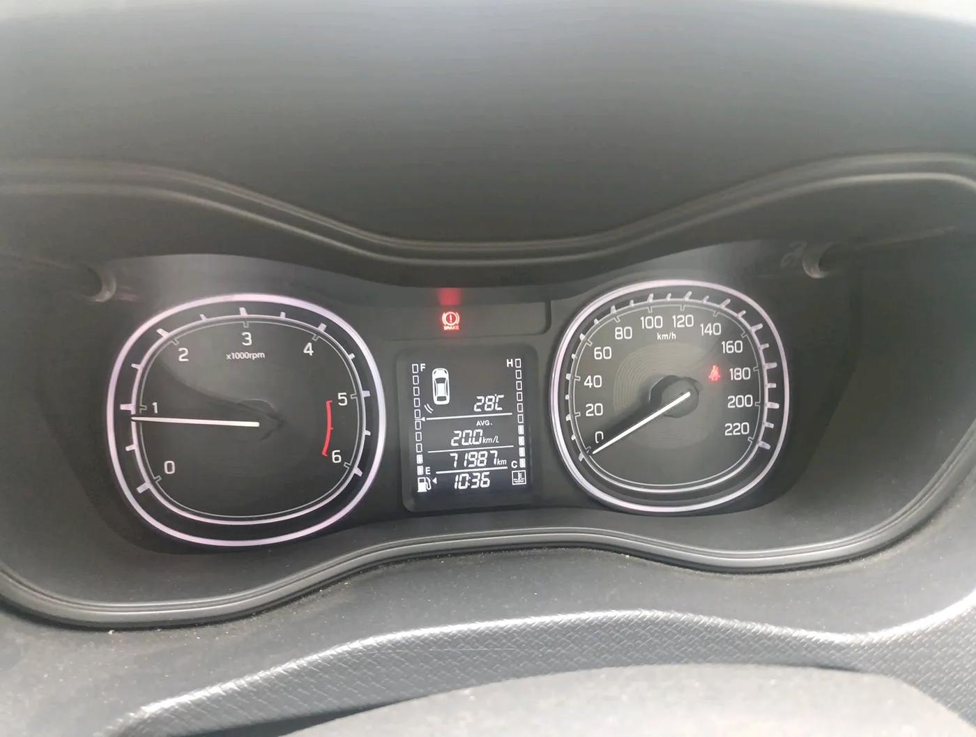2016 Maruti Vitara Brezza ZDI, Diesel, Manual, 71,987 km, interior