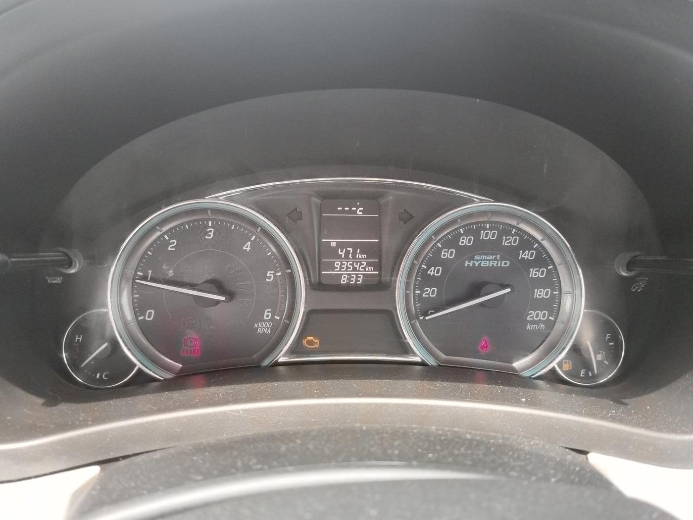 2017 Maruti Ciaz SIGMA DIESEL 1.3, Diesel, Manual, 93,542 km, interior