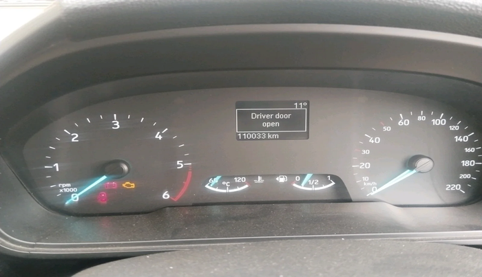 2019 Ford Ecosport AMBIENTE 1.5L DIESEL, Diesel, Manual, 1,10,033 km, interior