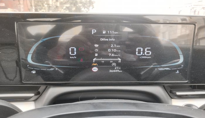 2023 Hyundai Verna SX(O) 1.5 MPI IVT , Petrol, Automatic, 36,449 km, interior