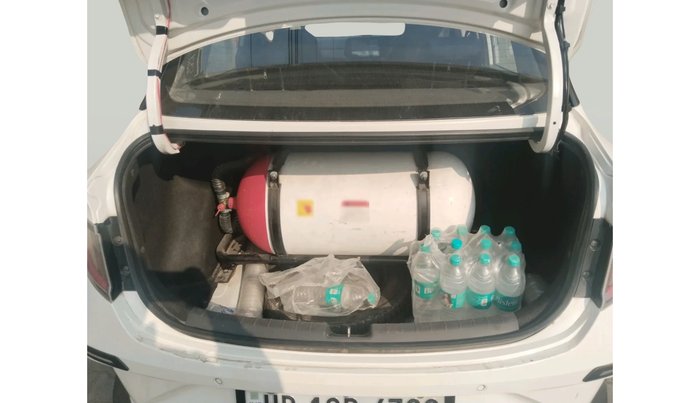 2021 Hyundai AURA S 1.2 CNG, Petrol, Manual, 59,510 km, exterior