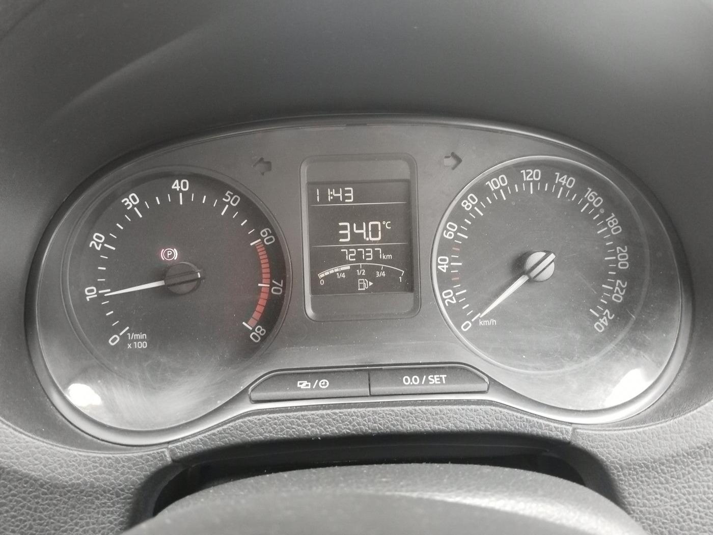 2021 Skoda Rapid ACTIVE 1.0 TSI, Petrol, Manual, 72,737 km, interior