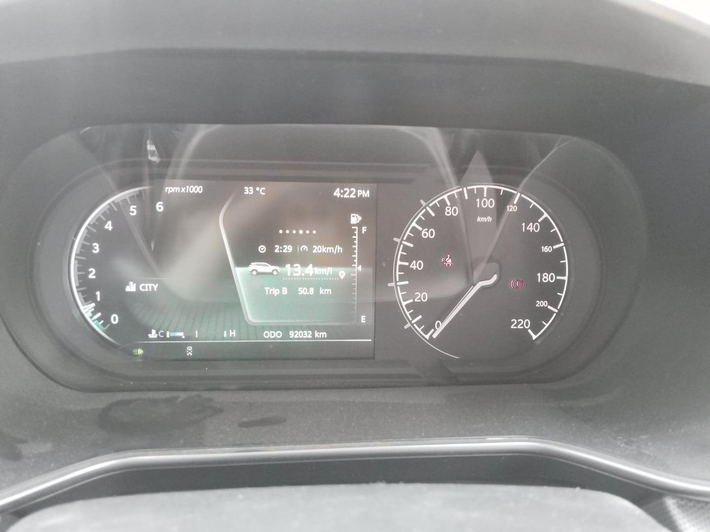 2020 Tata Harrier XZ 2.0L DARK EDITION, Diesel, Manual, 92,032 km, interior