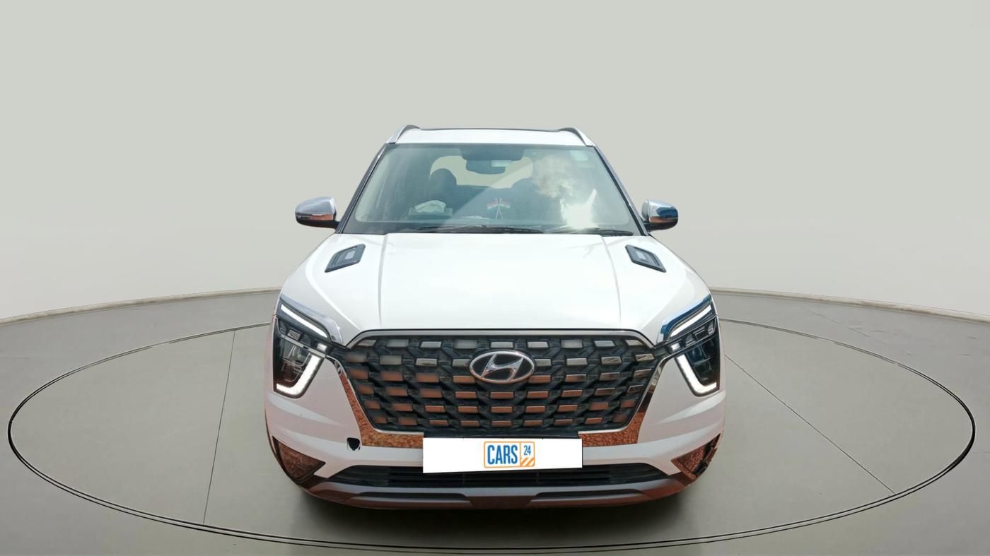 2021 Hyundai ALCAZAR PRESTIGE(O) 1.5 AT 7STR, Diesel, Automatic, 96,180 km, exterior