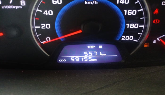 2016 Hyundai Grand i10 SPORTZ 1.2 KAPPA VTVT, Petrol, Manual, 59,155 km, interior