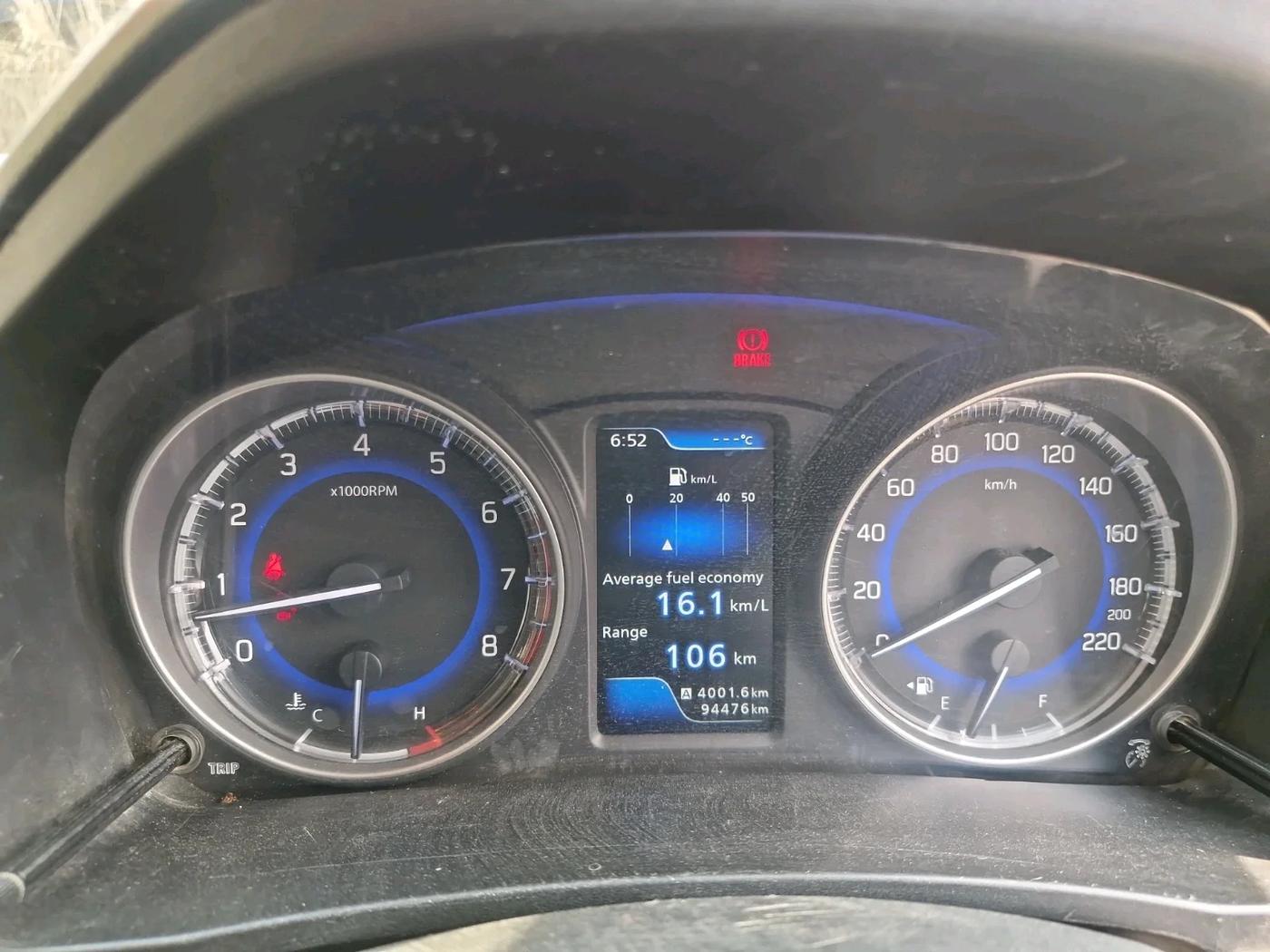 2017 Maruti Baleno ALPHA PETROL 1.2, Petrol, Manual, 96,584 km, interior
