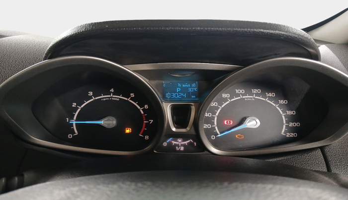 2015 Ford Ecosport TITANIUM 1.5L PETROL AT, Petrol, Automatic, 1,03,024 km, interior