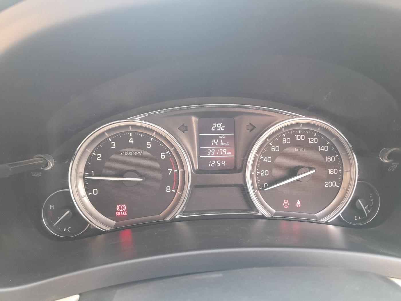 2017 Maruti Ciaz ALPHA 1.4 PETROL, Petrol, Manual, 39,179 km, interior