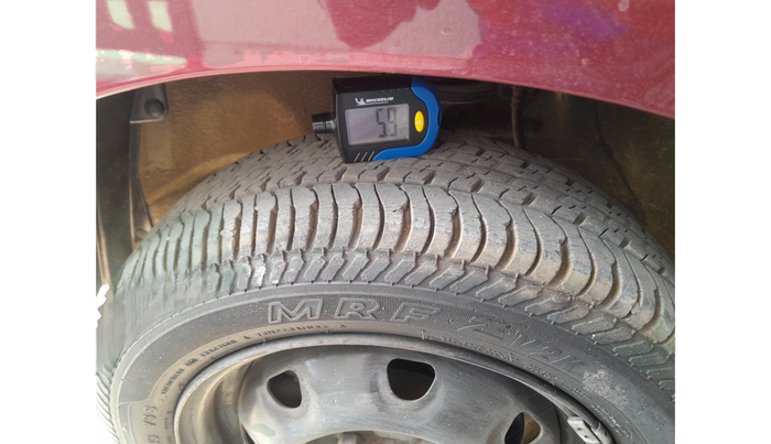 2010 Maruti Alto K10 VXI, Petrol, Manual, 23,448 km, tyre