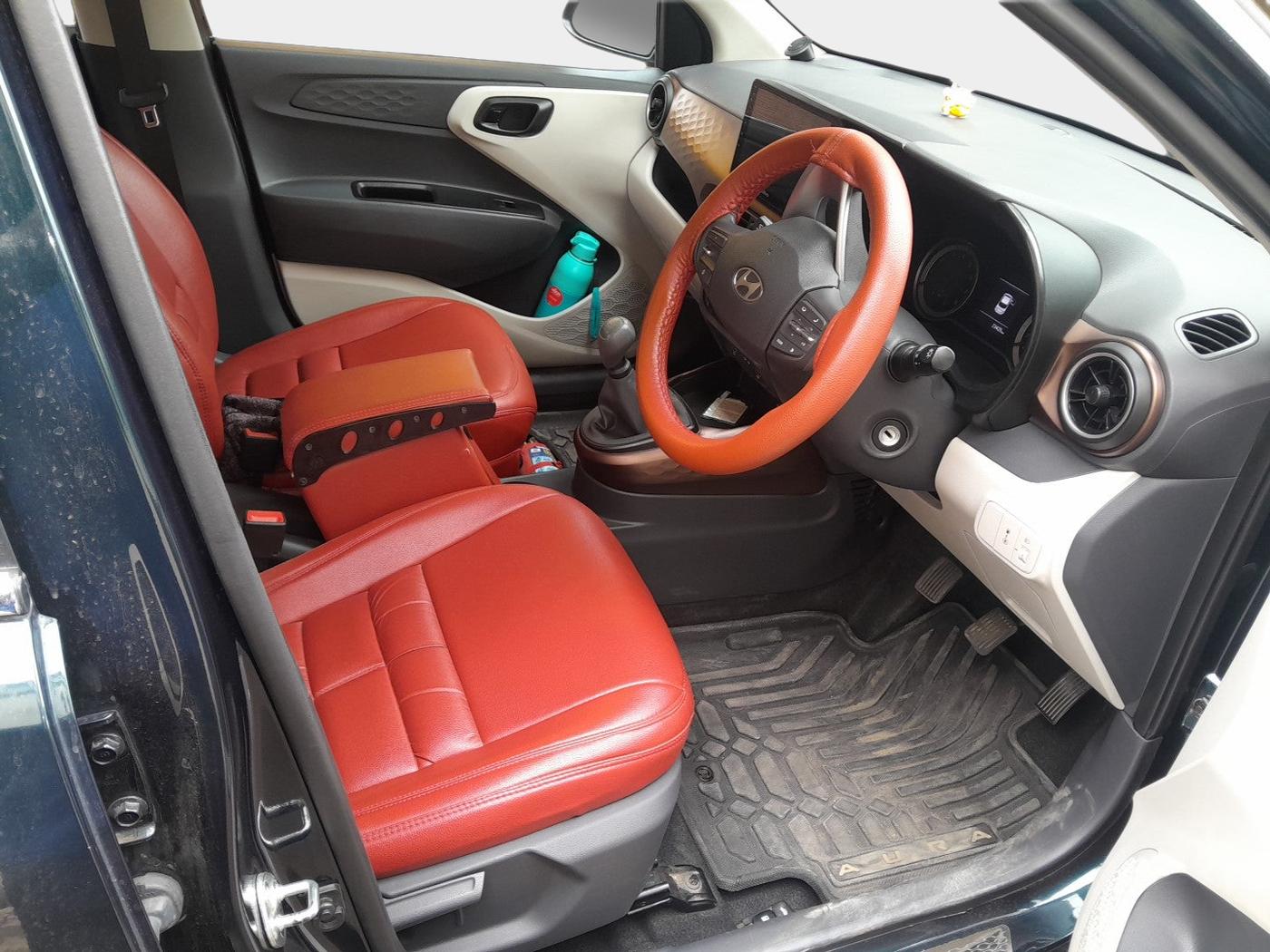 2023 Hyundai AURA S 1.2 CNG, Petrol, Manual, 23,426 km, interior