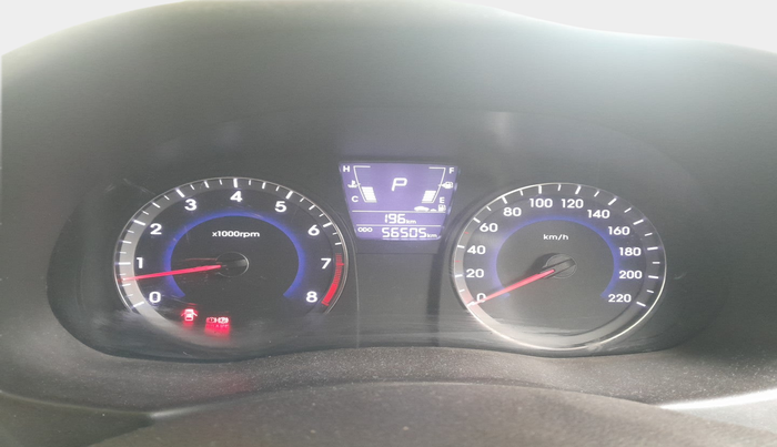 2017 Hyundai Verna 1.6 VTVT S AT, Petrol, Automatic, 56,505 km, interior