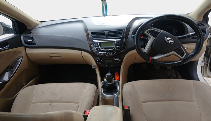 2013 Hyundai Verna FLUIDIC 1.6 CRDI SX, Diesel, Manual, 1,45,429 km, interior