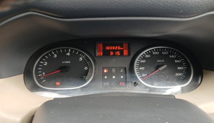 2013 Renault Duster 85 PS RXL DIESEL, Diesel, Manual, 1,00,820 km, interior