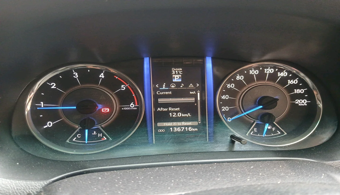 2017 Toyota Fortuner 2.8 4X2 AT, Diesel, Automatic, 1,36,716 km, interior